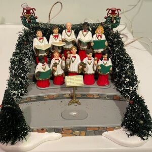 Replacement DEPT 56 Village Animated Holiday Singers 52505 Retd Display PARTS